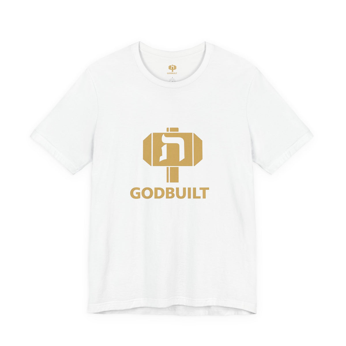 GodBuilt Hammer Tee — Faith-Based Christian T-Shirt